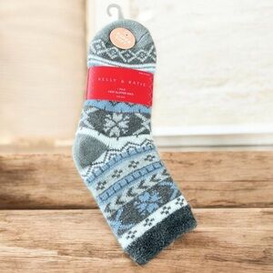 Cozy Patterned Slipper Socks